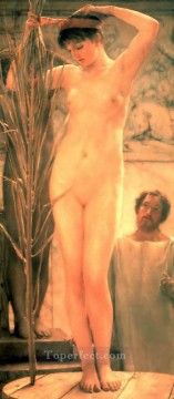 Desnudo Painting - Un modelo de escultor Sir Lawrence AlmaTadema desnudo